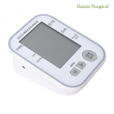 Picture of AccuMax Advance Digital Blood Pressure Monitor.