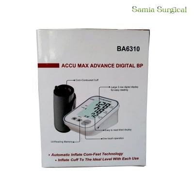 Picture of AccuMax Advance Digital Blood Pressure Monitor.