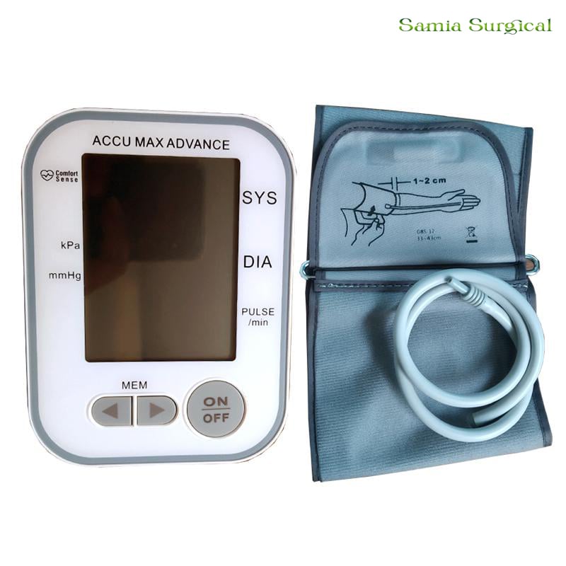 Picture of AccuMax Advance Digital Blood Pressure Monitor.