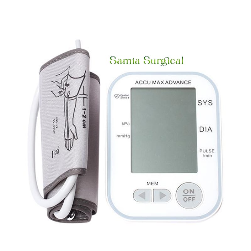 Picture of AccuMax Advance Digital Blood Pressure Monitor.