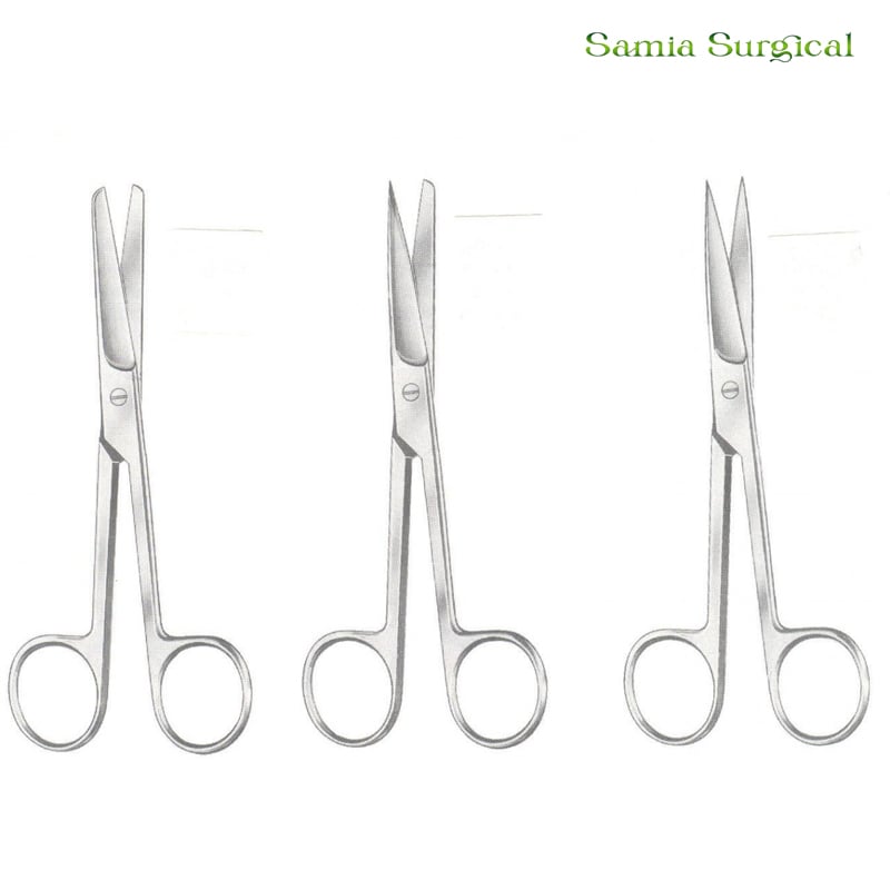 Picture of Fine Surgical Scissor Straight (Sharp/Blunt Edges) S/Steel