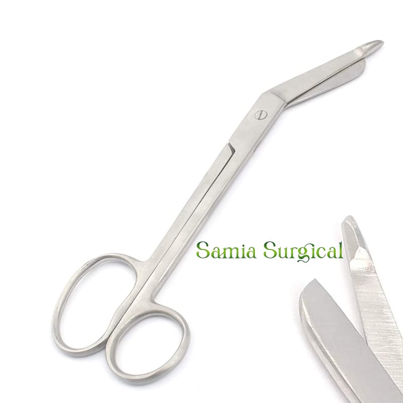 Picture of Medical and Nursing Lister Bandage cutting Scissors - Stainless Steel - Silver-Pakistan