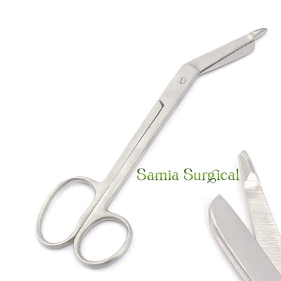 Picture of Medical and Nursing Lister Bandage cutting Scissors - Stainless Steel - Silver-Pakistan