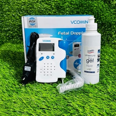 Picture of Vcomin  Baby Doppler with free ultrasound gel 250ml 1pcs Free