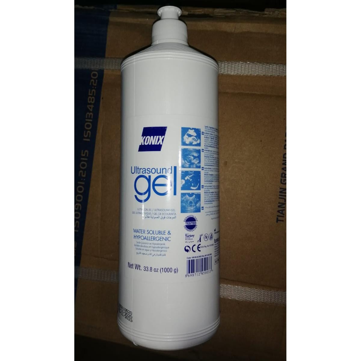 Picture of Konix Ultra Sono Gel Blue 1000ml/ 1Litre 1pcs