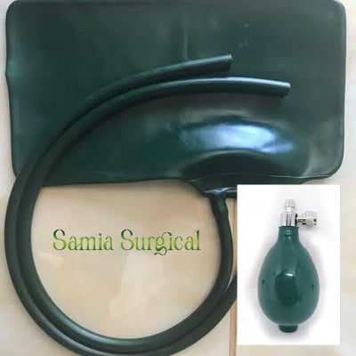 Picture of Analog BP BULB + BLADDER Manual Blood Pressure Machine Accessories Green - Green