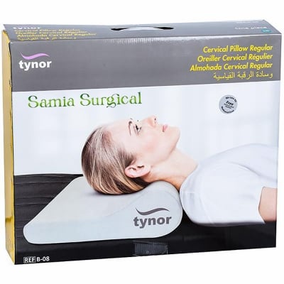 Picture of Tynor Cervical Pillow, Reguar, Grey, 1 Unit (B-08)