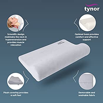 Picture of Tynor Cervical Pillow, Reguar, Grey, 1 Unit (B-08)