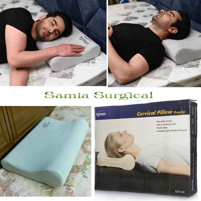 Picture of Tynor Cervical Pillow, Reguar, Grey, 1 Unit (B-08)