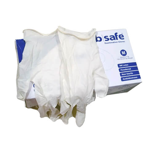 Picture of b-safe Examination Hand Gloves 100pcs ,Original Malaysia Size: Large & Medium and Small