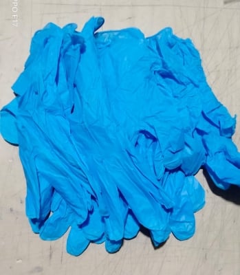 Picture of Nitrile Hand Gloves blue Size, Large, Medium, Small 25pair/50pcs