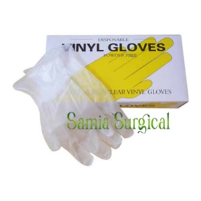 Picture of Vinyl Disposable Hand Gloves 100Pcs/1Box