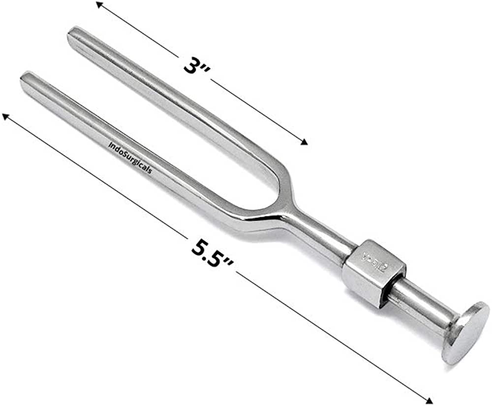 Picture of Surgical Instruments Stainless Steel Forgesy Tuning Fork (128, 256 And 512 Hz) 3pcs