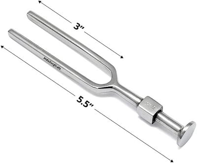 Picture of Surgical Instruments Stainless Steel Forgesy Tuning Fork (128, 256 And 512 Hz) 3pcs