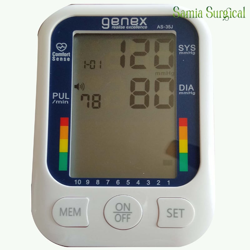 Picture of Genex Digital Blood Pressure Monitor -AS35J