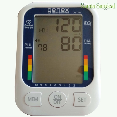 Picture of Genex Digital Blood Pressure Monitor -AS35J