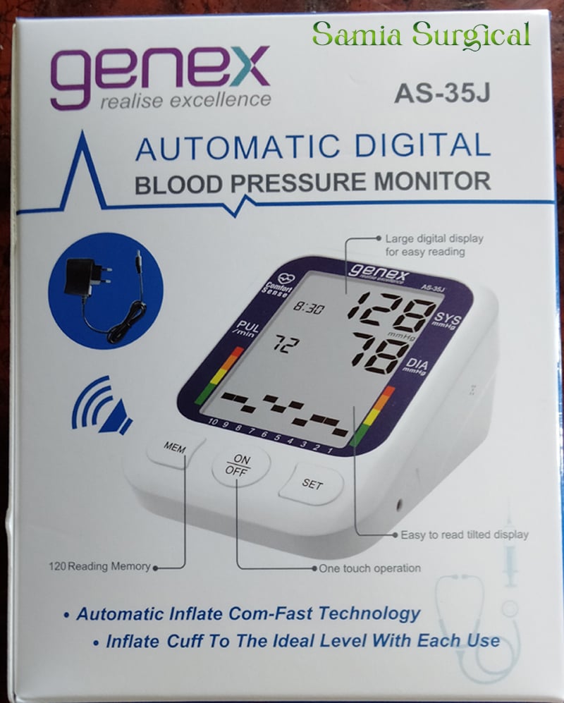 Picture of Genex Digital Blood Pressure Monitor -AS35J
