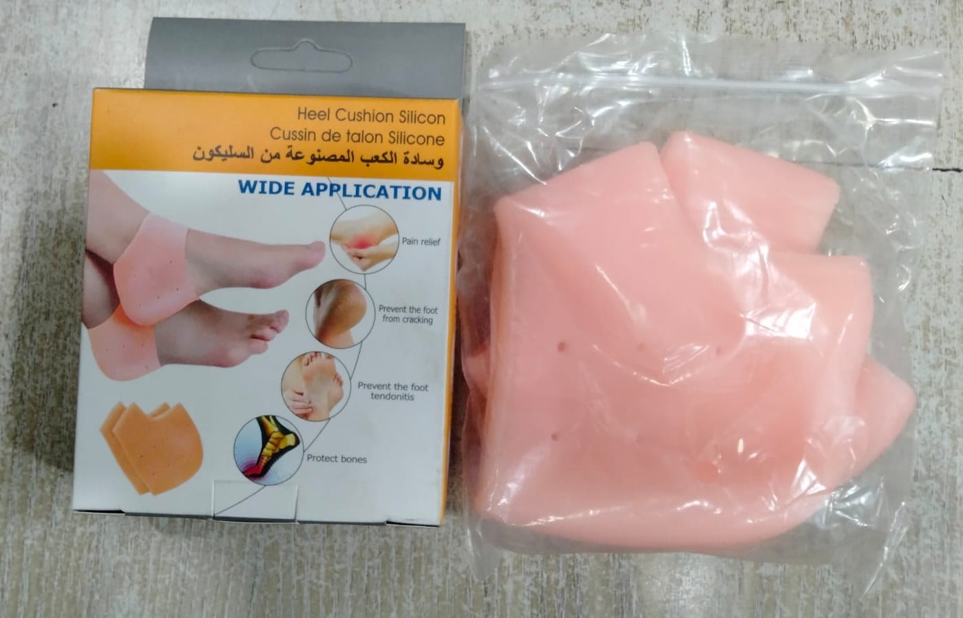 Picture of Paradise Silicon Anti Crack Heel, Heel Protector, Heel Supporter 1per