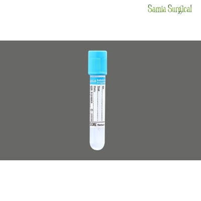 Picture of PT Tube Light Blue Top 13x75mm 2.7ml 100pcs