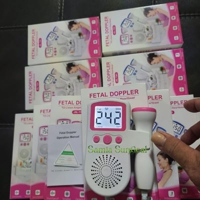 Picture of Fetal Doppler Mine JSL-T501 (1pcs)With 2pcs 250ml Ultrasono Gel Free