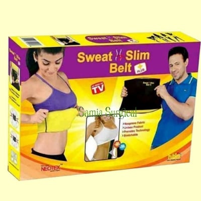 Picture of Sweat Slim Belt Plus - Black and Yellow 1pcs
