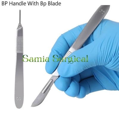 Picture of Surgical Bp Blades china(100pcs 1box)With Surgical Blade Handle 3/4.1pcs