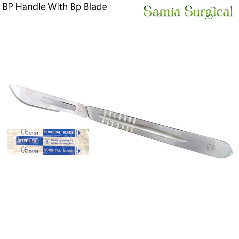 Picture of Surgical Bp Blades china(100pcs 1box)With Surgical Blade Handle 3/4.1pcs