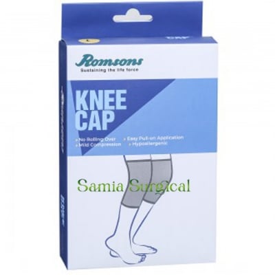 Picture of Romsons Knee Cap For Pain Relief, Knee Compression Support, Exercises  Knee Support