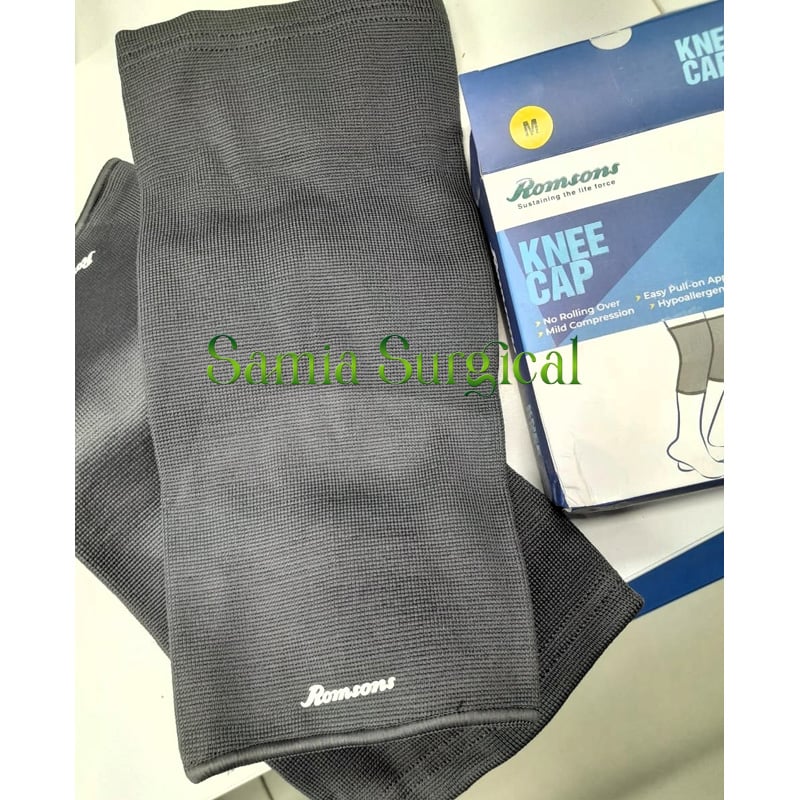 Picture of Romsons Knee Cap For Pain Relief, Knee Compression Support, Exercises  Knee Support