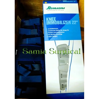 Picture of ROMSONS Knee Immobilizer-22''