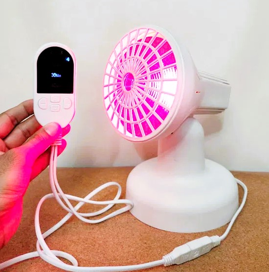 Picture of BRAVO Electric Infrared Heat Therapy Red Lamp for physiotherapy/Infrared therapy 150w