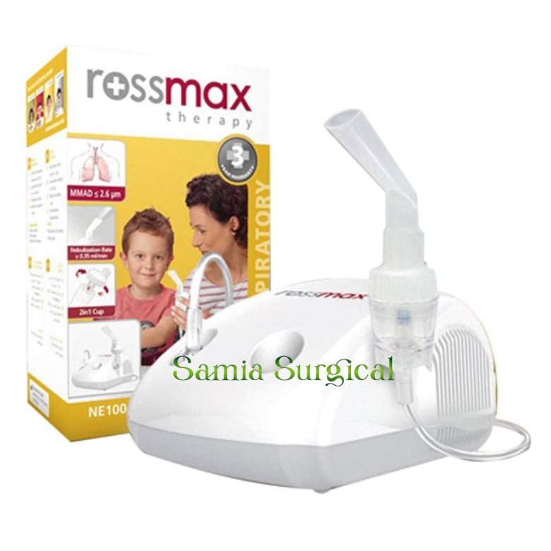 Picture of ROSSMAX Piston Compressor Nebulizer NE-100 With  (for children and adults)