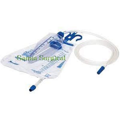Picture of Urometer Adult(250ml) Urine Bag with Measured Volume Chamber Romsons 1pcs