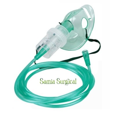 Picture of Nebulizer Mask Kit with Medicine Chamber For ADULT (Set of 1pcs) - Mouth