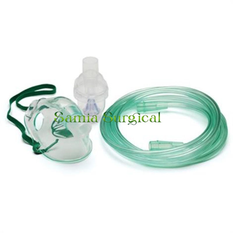 Picture of Nebulizer Mask Kit with Medicine Chamber For ADULT (Set of 1pcs) - Mouth