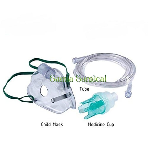 Picture of Nebulizer Mask Kit with Medicine Chamber For ADULT (Set of 1pcs) - Mouth