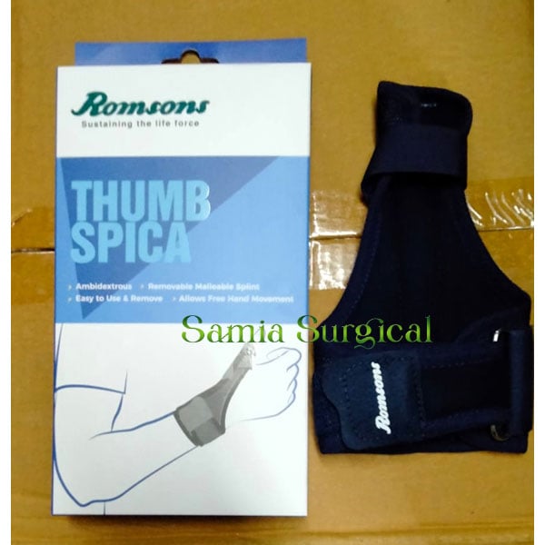 Picture of Thumb Spica Splint Romsons Universal 1pcs