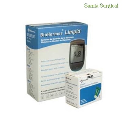 Picture of Biohermes Limpid Blood Glucose Meter With 25Pcs Strip Free
