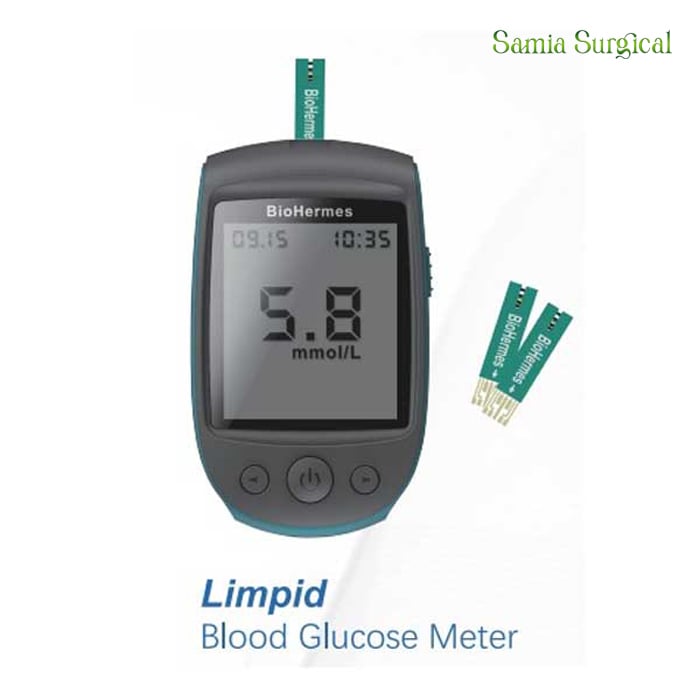 Picture of Biohermes Limpid Blood Glucose Meter With 25Pcs Strip Free