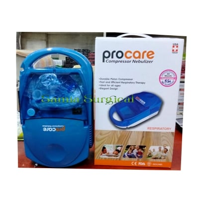 Picture of Procare Compressor Nebulizer (Blue) With Adult And Child Mask