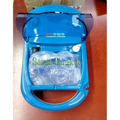 Picture of Procare Compressor Nebulizer (Blue) With Adult And Child Mask