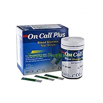 Picture of On Call Plus Blood Glucose Test Strips - 50pcs Strips