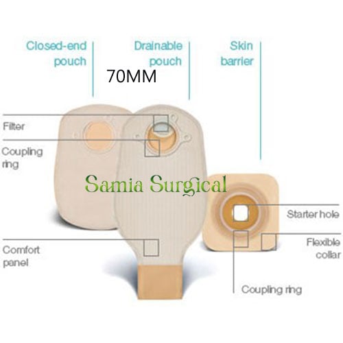 Picture of Convatec colostomy bag Set 70mm 1Set