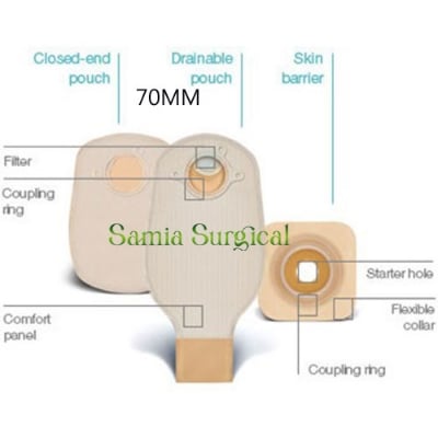 Picture of Convatec colostomy bag Set 70mm 1Set