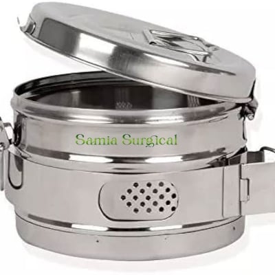 Picture of 9x9 Inch Dynamic Dressing Drum, For Hospital, Size: 9*9