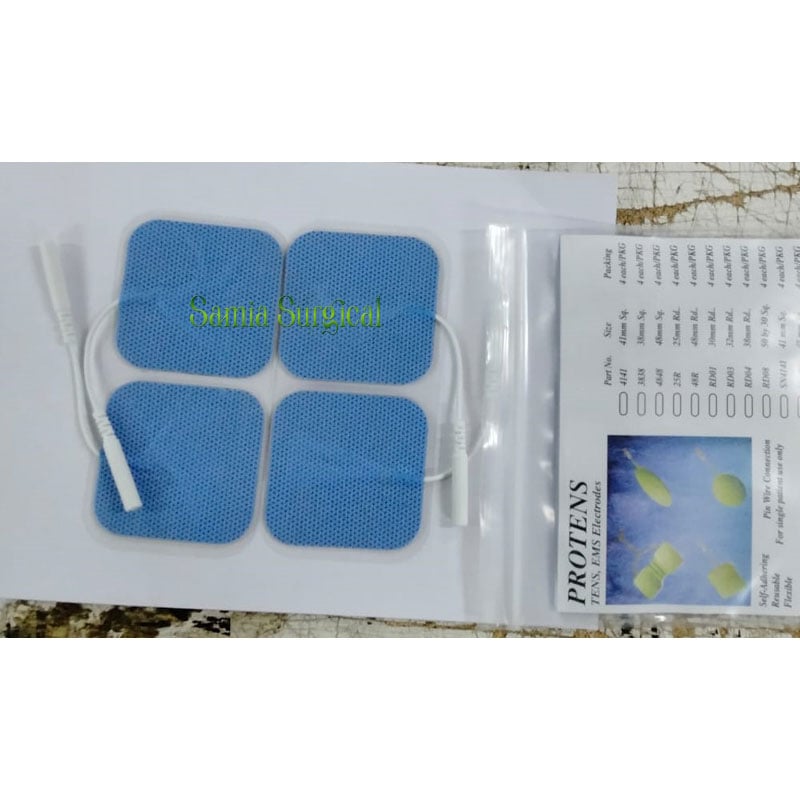 Picture of Tens Pads 4pcs Electrodes  Bast Qalaty For Digital Tans Machine