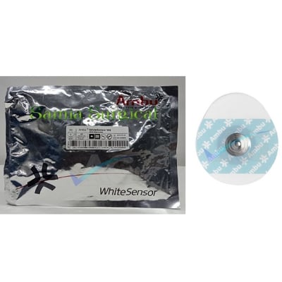 Picture of Ambu White Sensor ECG Electrodes - Pack Of 50pcs