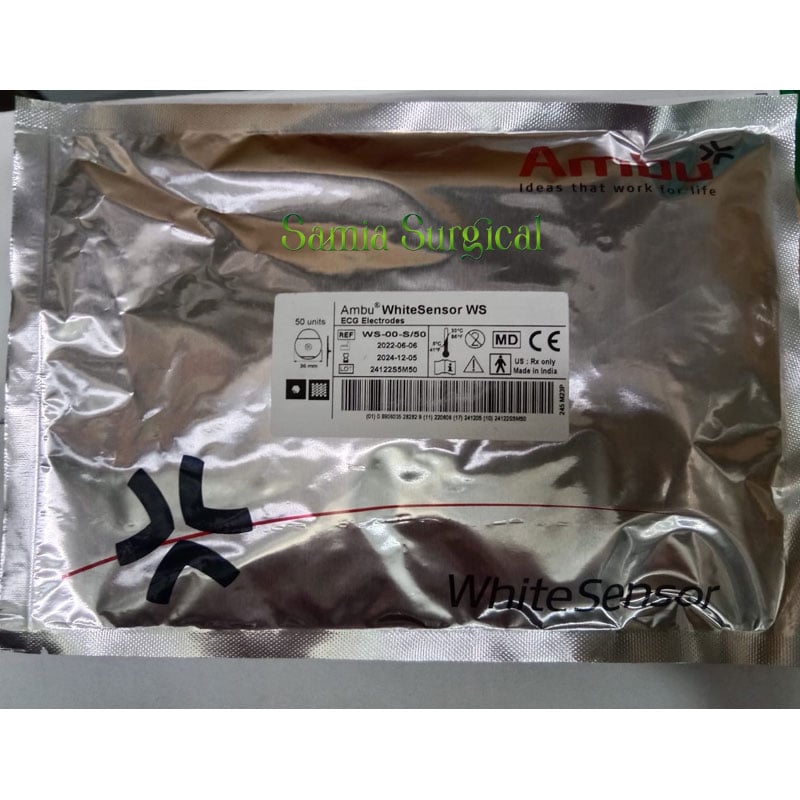 Picture of Ambu White Sensor ECG Electrodes - Pack Of 50pcs
