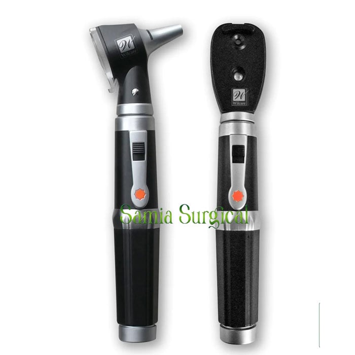Picture of Professional LED Bright Illumination Otoscope Auriscope Diagnostic Ear Care Mirror Ki 1pcs