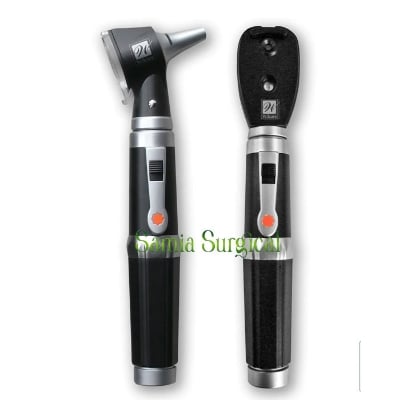 Picture of Professional LED Bright Illumination Otoscope Auriscope Diagnostic Ear Care Mirror Ki 1pcs